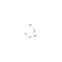 Ideal Lux pendant luminaire OZ PL LED 800M round, DALI controllable IP20, brass dimmable