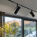Ideal Lux LED Schienenstrahler EGO TRACK SINGLE, 19W, 3000K, 2200lm, ON-OFF, schwarz