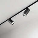 Ideal Lux LED Schienenstrahler EGO TRACK SINGLE, 19W, 3000K, 2200lm, ON-OFF, schwarz