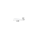 LED Wandleuchte DELTA AP D110, 37W, 4000K, 4800lm, weiß