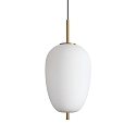 pendant luminaire UMILE-3 IP20, gold, white 