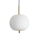 pendant luminaire UMILE-1 IP20, gold, white 