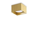 ceiling luminaire SPIKE PL1 SQUARE GX53 down, square, rigid GX53 IP20, brass 
