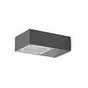 outdoor wall luminaire SIRIO GX53 IP65, black 