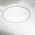 Ideal Lux ceiling luminaire RAY 40 IP44, white dimmable