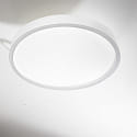Ideal Lux ceiling luminaire RAY 40 IP44, white dimmable