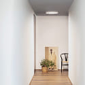 Ideal Lux ceiling luminaire RAY 40 IP44, white dimmable