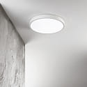 Ideal Lux ceiling luminaire RAY 40 IP44, white dimmable