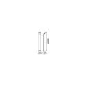 Ideal Lux bollard lamp STYLE 100 led IP54, grey 