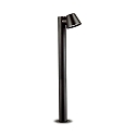 Outdoor Stand-/Pollerleuchte GAS, 80cm, GU10, IP43, schwarz