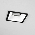 Ideal Lux recessed housing ZEUS square, black Ideal Lux recessed housing ZEUS square, black