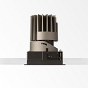 Ideal Lux recessed housing ZEUS square, black Ideal Lux recessed housing ZEUS square, black