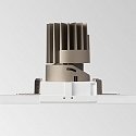 Ideal Lux recessed housing ZEUS square, white Ideal Lux recessed housing ZEUS square, white