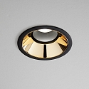 Ideal Lux recessed housing ZEUS round, black Ideal Lux recessed housing ZEUS round, black