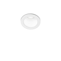 ceiling recessed luminaire QUARK round IP20, white 
