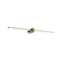 wall luminaire FILO IP44, brushed brass 