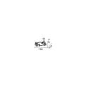 Ideal Lux Luminaire de plafond PERLAGE 10 flammes G9 IP20, blanche, laiton satiné gradable