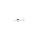 Ideal Lux Lampada da parete THEO 115 IP20, bianco 