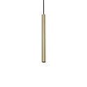 pendant luminaire ULTRATHIN D040 ON-OFF round IP20, brass 