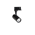 3-phase spot FOX 8W SMALL / ON-OFF 927 adjustable, on/off IP20, black matt 