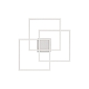 ceiling luminaire FRAME QUADRATO IP20, white 