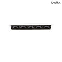 Apparecchio da incasso a soffitto LIKA TRIM IP20, nero, bianco 