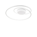 Luminaire de plafond OZ PL ON-OFF rond, on/off IP20, blanc mat