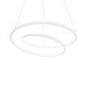 Luminaire à suspension OZ D80 ON-OFF rond, on/off IP20, blanc mat