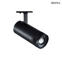 Projecteur triphas EOS ON-OFF IP20, noir 