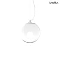 pendant luminaire MAPA CLEAR SP1 20cm 1 flame E27 IP20, opal 