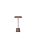 LED Pollerleuchte TOFFEE D160 H025, 11W, 3000K, 1200lm, IP65, kaffee