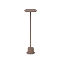 LED Pollerleuchte TOFFEE D160 H050, 11W, 3000K, 1200lm, IP65, kaffee