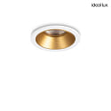 ceiling recessed luminaire GAME TRIM round IP20, gold, white 