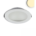 LED Downlight LUNA 18W, indirektes Licht, warmwei, drehbar, dimmbar, wei, 18W 2700K 1010lm 120