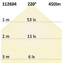 ISOLED Lampadina dello specchietto di testa di forma a goccia E14 4W 450lm 3800K 220° CRI 80  ISOLED Lampadina dello specchietto di testa di forma a goccia E14 4W 450lm 3800K 220° CRI 80