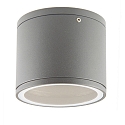 Outdoor Aufbau-Downlight IP54 fr GX53 Leuchtmittel (exkl.),  10.8cm / Hhe 9.2cm, Aluminium / Glas, Silber