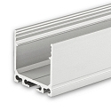 LED surface mount profile SURF24, aluminium, 200cm, anodized aluminium