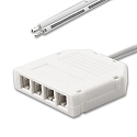 MiniAMP 60cm Litze an 4-fach Verteiler female-Buchse, max. 3A