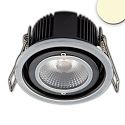 Outdoor LED Einbaustrahler Sys-68, IP65, starre Optik, CRi >95, TRIAC dimmbar, 10W 3000K 800lm 60