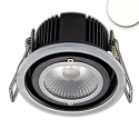 Outdoor LED Einbaustrahler Sys-68, IP65, starre Optik, CRi >95, TRIAC dimmbar, 10W 4000K 875lm 60