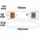 ISOLED DALI-Universal-Dimmer fr dimmbare 230V LED Leuchtmittel/Trafos, 10-300VA
