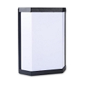 Lampada da parete E27 IP54, antracite dimmerabile