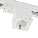 Adattatore presa trifase CLASSIC + S1, Bianco