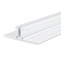 LED Leuchtenprofil 2SIDE Aluminium, für 2 LED Strips bis 1.2cm Breite, 200cm, Weiß