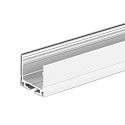 LED surface mount profile SURF16, aluminium, 200cm, anodized aluminium