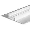 LED drywall profile, T-type 20, anodized aluminium, 200cm