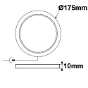 Downlight Flex dimmerabile IP52, Bianco dimmerabile