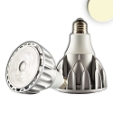 LED Reflektorlampe PAR30,  9.5cm, E27, 32W 3000K 3000lm 14013cd 30, warmwei, Alu / Silber