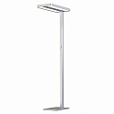 LED Office Pro standing luminaire Up+Down, 40+40W, with light & motion sensor, UGR<19, neutral white, dim-control