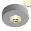 LED under cabinet or recessed light MiniAMP, 3W, 24V DC, rotatable, dimmable, 3W 3000K 240lm 60, brushed alu
